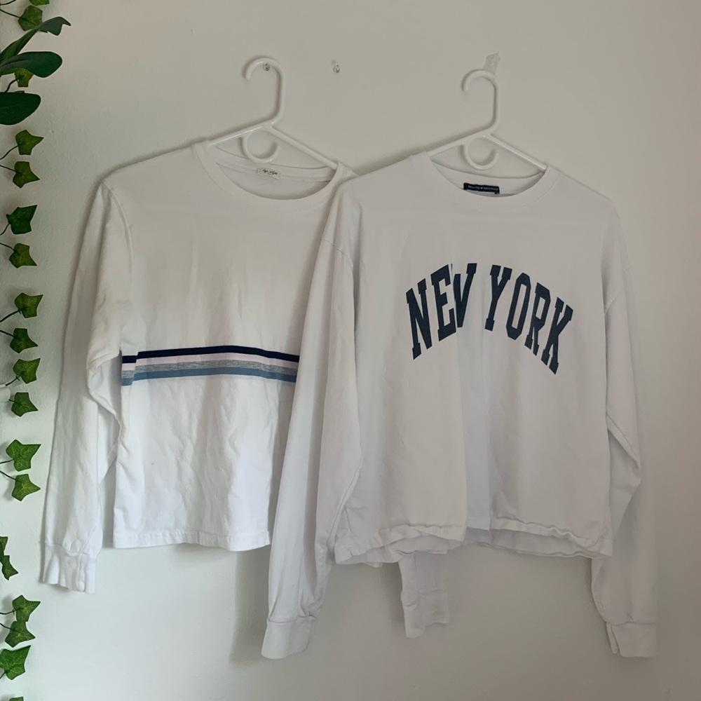 brandy melville long sleeve tee bundle